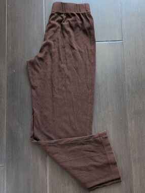 Eterne Brown Oversized Jogger Pants